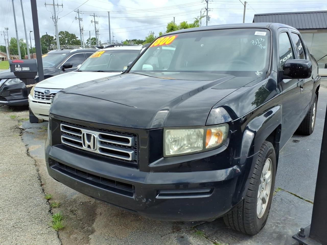 2007 Honda Ridgeline 4WD Crew Cab RTL w/Leather & Navi