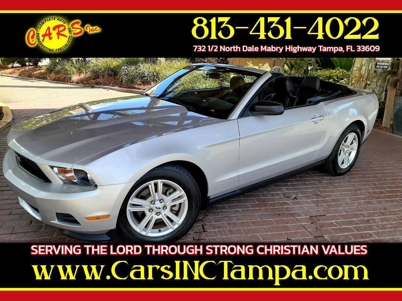 2012 Ford Mustang V6 Convertible