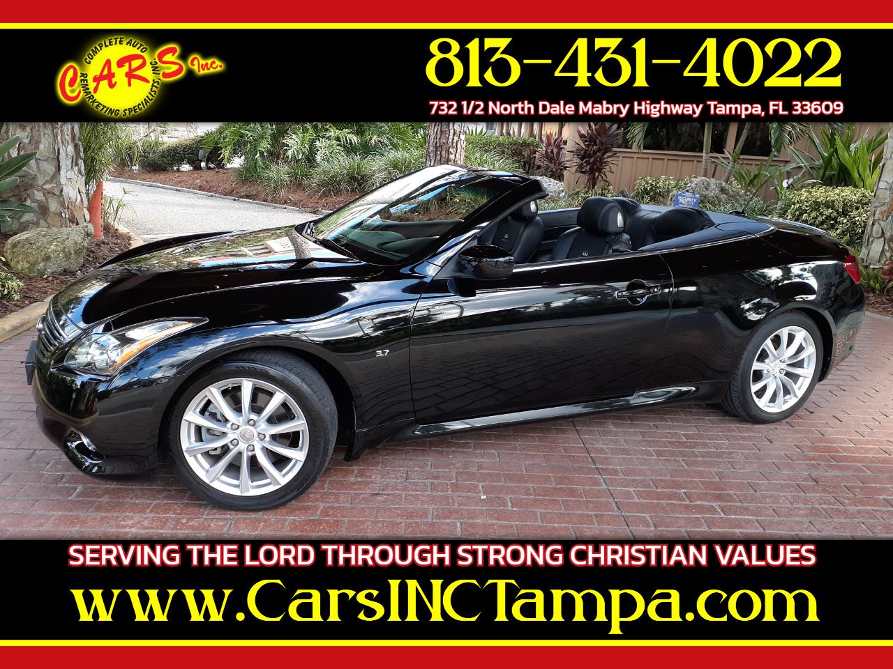 2014 Infiniti Q60 Convertible Q60 LUXURY RETRACTABLEHARDTOP
