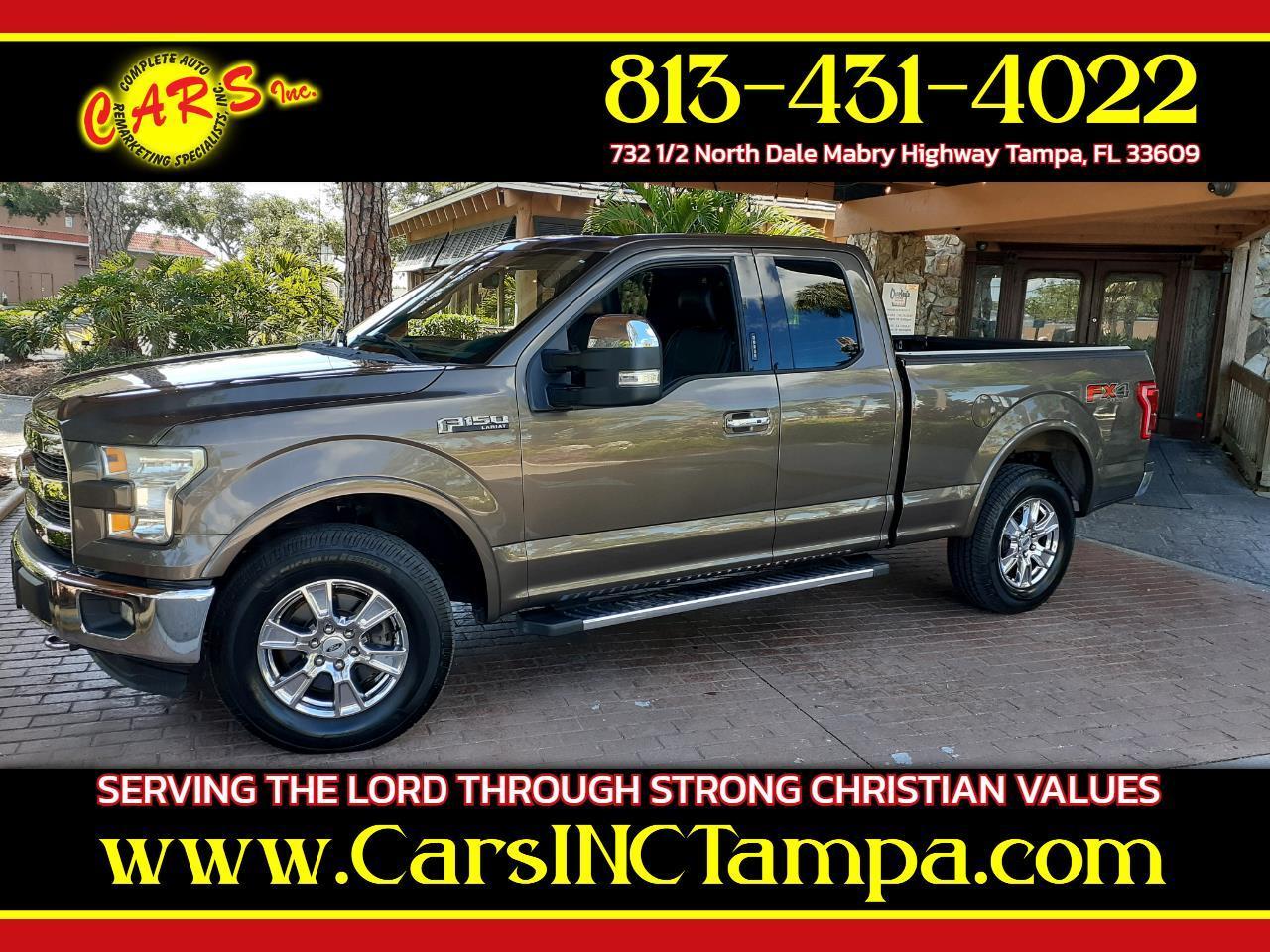 2016 Ford F-150 Lariat SuperCab 8-ft. 4WD