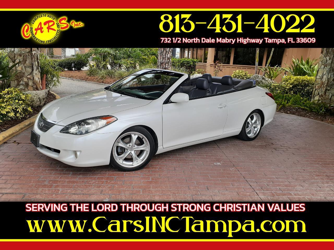 2005 Toyota Camry Solara SLE 2D Convertible V6