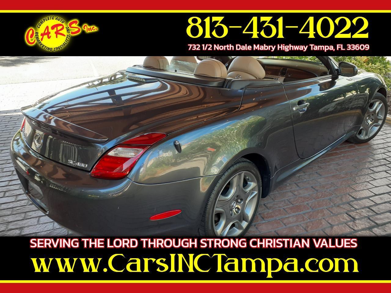 2007 Lexus SC 430 RETRACTABLE HARDTOP