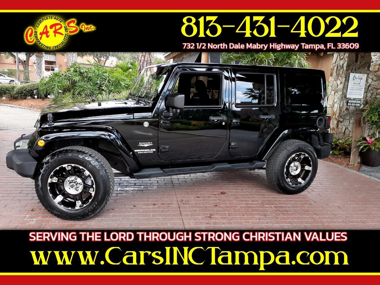 2013 Jeep Wrangler Unlimited Sahara 4WD