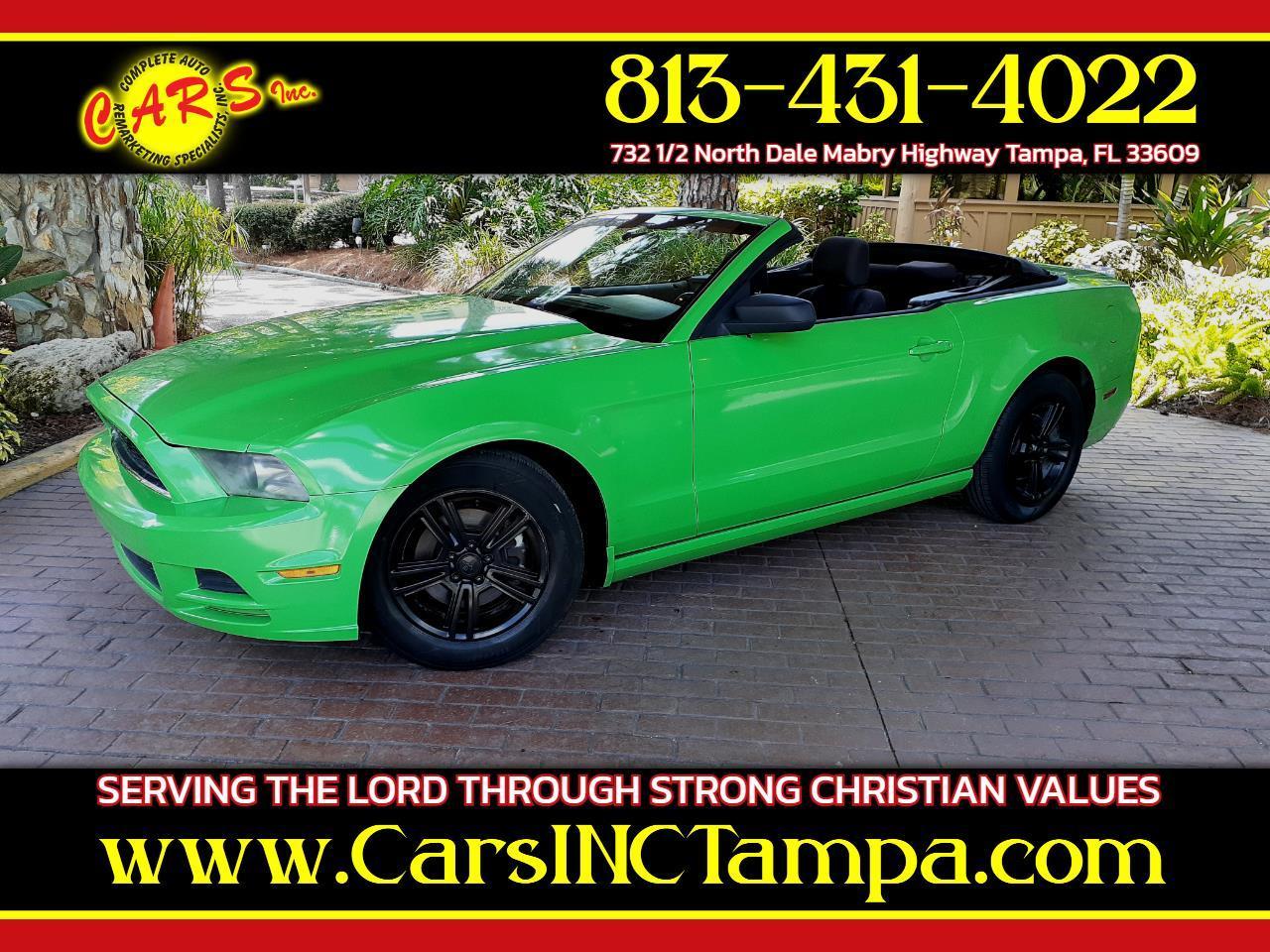2013 Ford Mustang V6 Convertible New Top