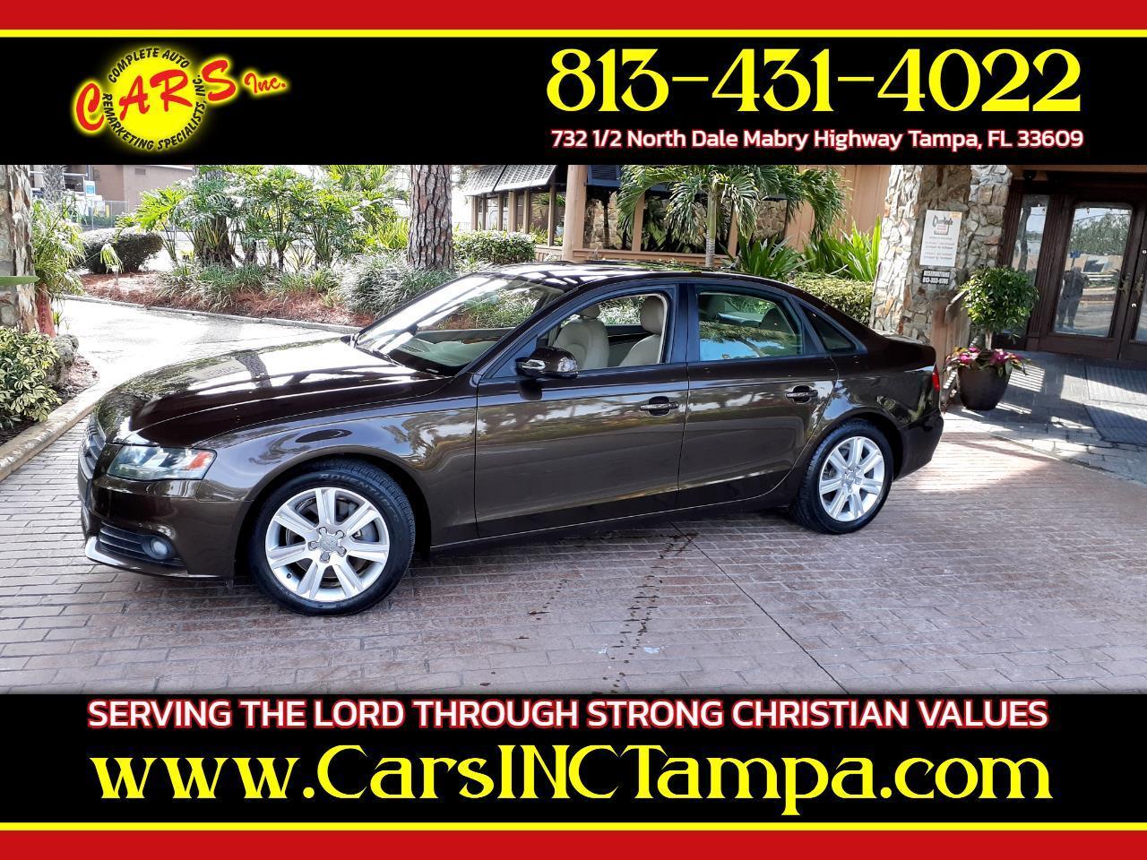 2011 Audi A4 2.0 T Sedan FrontTrak Multitronic