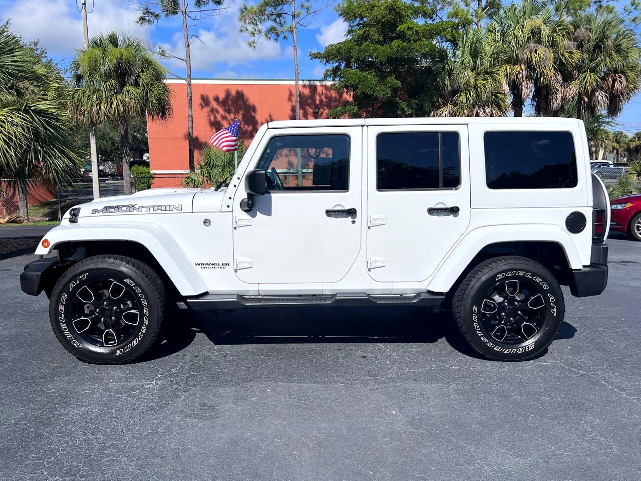 Used 2017 Jeep Wrangler Unlimited Sahara Smoky Mountain Edition 4x4 for  Sale in Fort Myers FL 33912 Beach Buggys