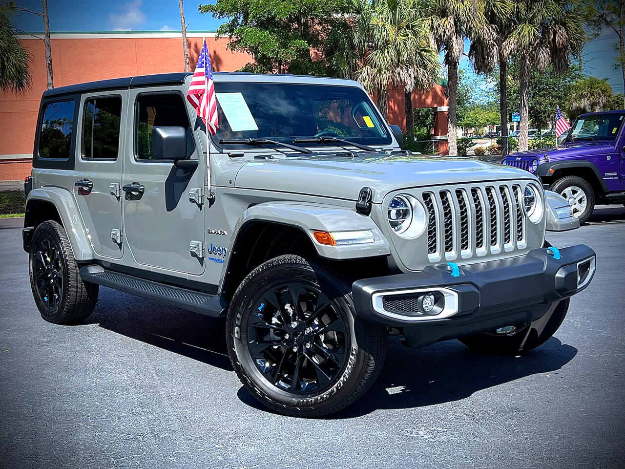 Used 2022 Jeep Wrangler Unlimited Sahara 4XE Electric 4x4 JL for Sale in  Fort Myers FL 33912 Beach Buggys