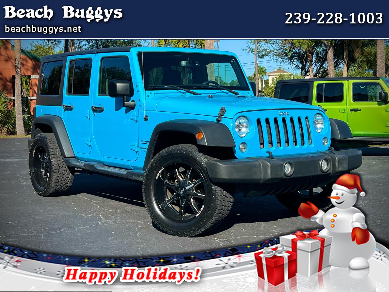 2018 Jeep Wrangler JK Unlimited Sport S 4X4