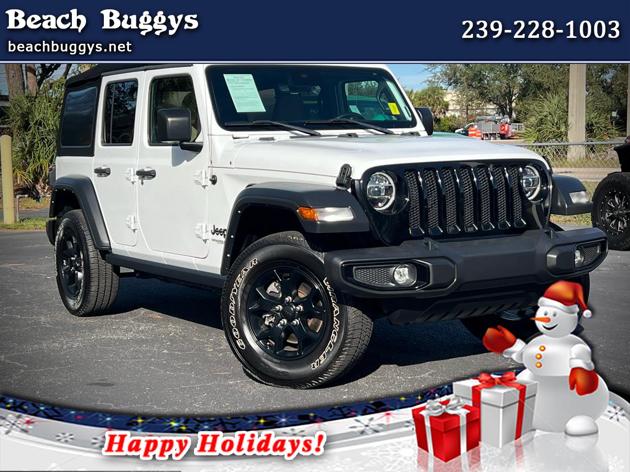 2021 Jeep Wrangler Unlimited Sport S WILLYS WHEELER Edition 4x4