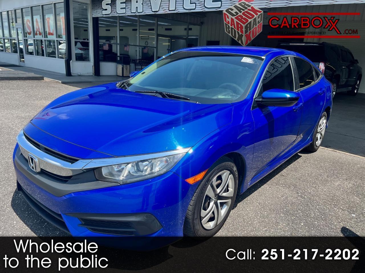Honda Civic LX Sedan CVT 2018