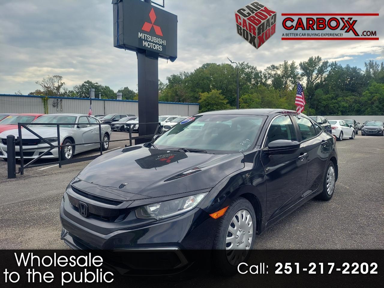 Honda Civic LX Honda Sensing Sedan CVT 2019