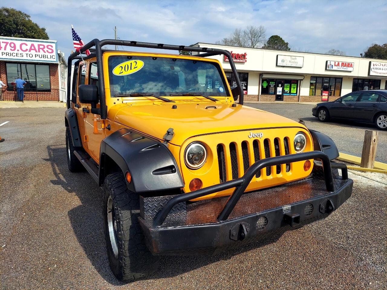 Jeep Wrangler Unlimited Sport 4WD 2012