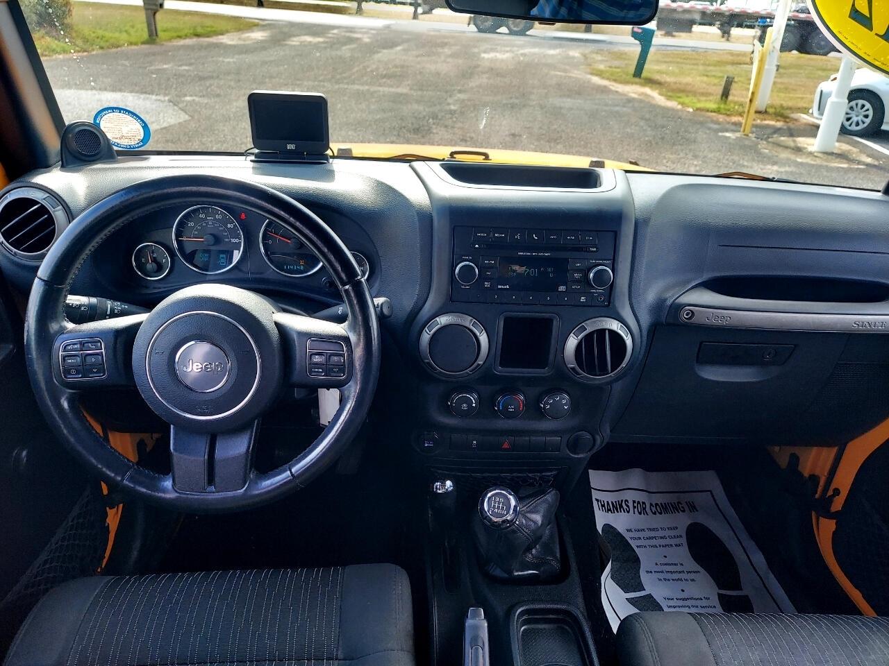 Jeep Wrangler Unlimited Sport 4WD 2012