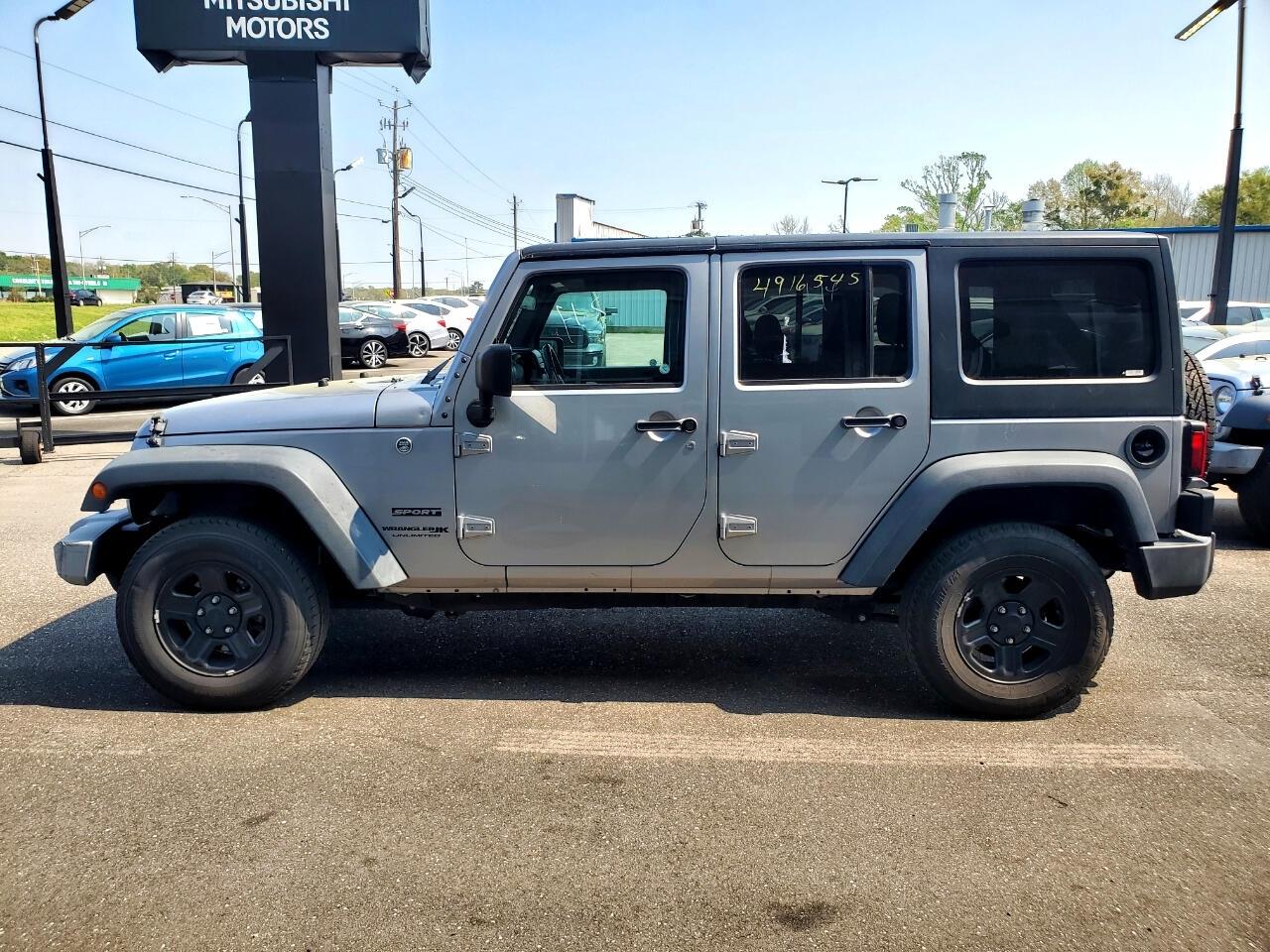 Jeep Wrangler JK Unlimited Sport 4WD 2018