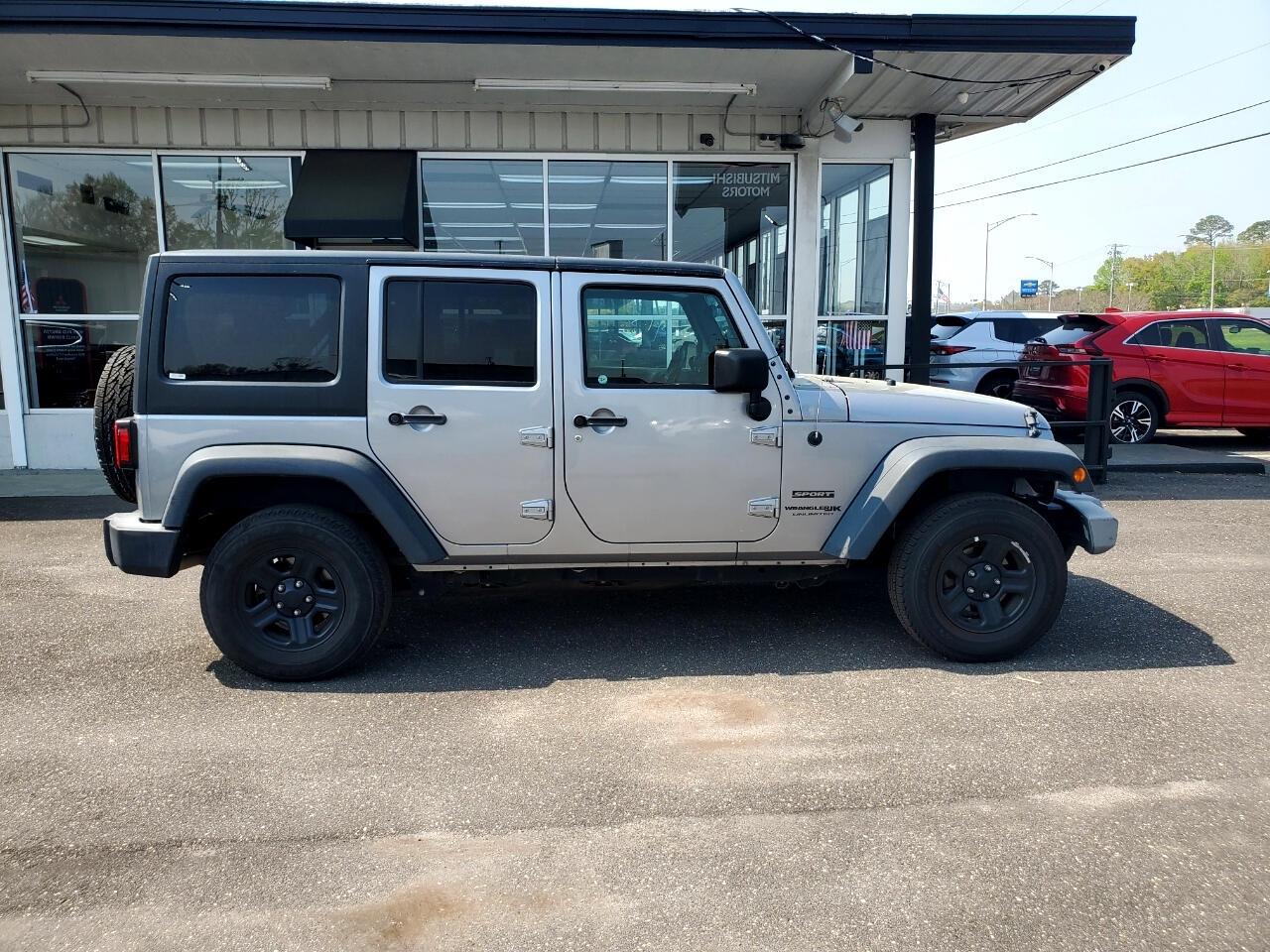 Jeep Wrangler JK Unlimited Sport 4WD 2018