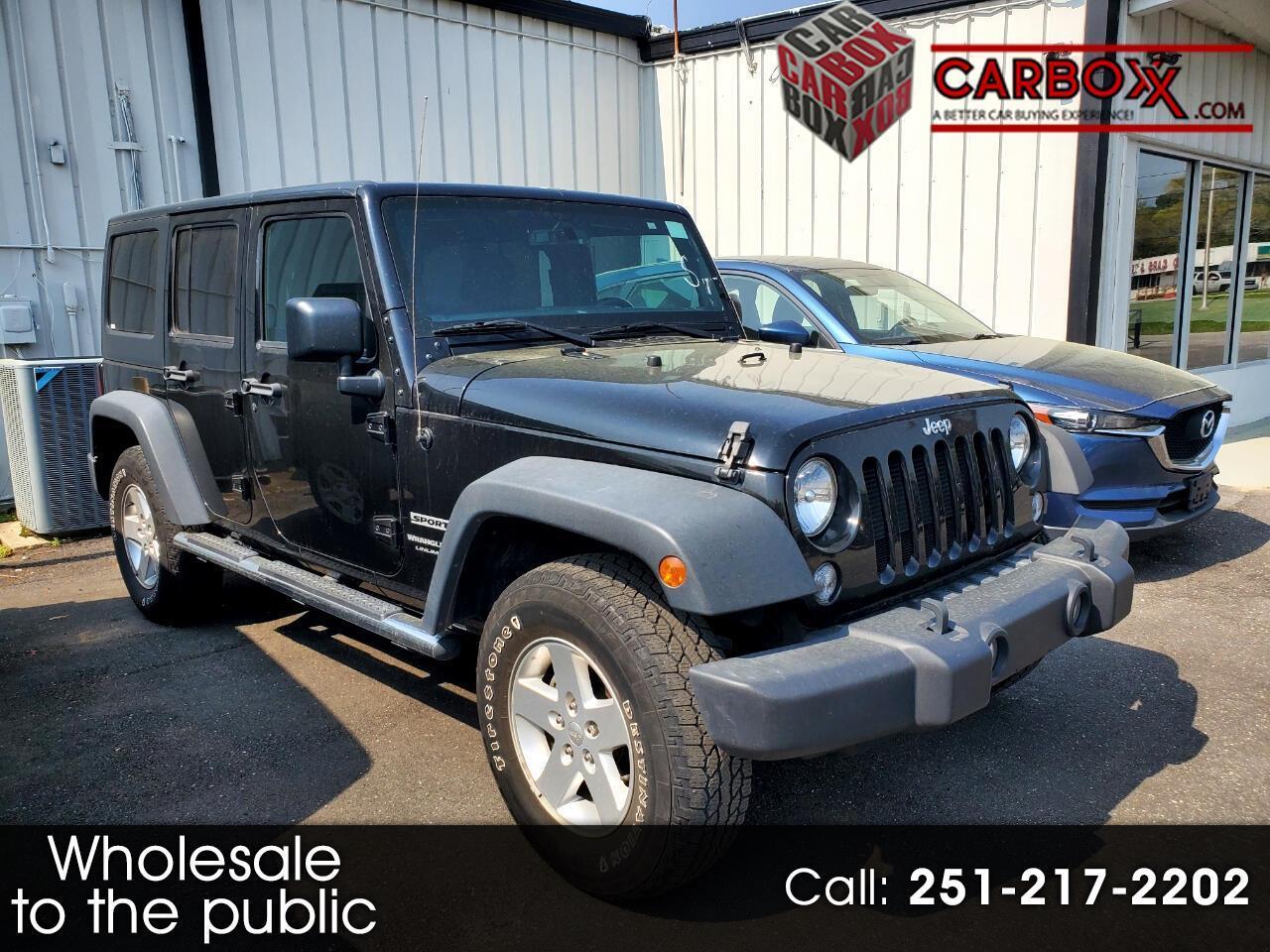 Jeep Wrangler JK Unlimited Sport 4WD 2018