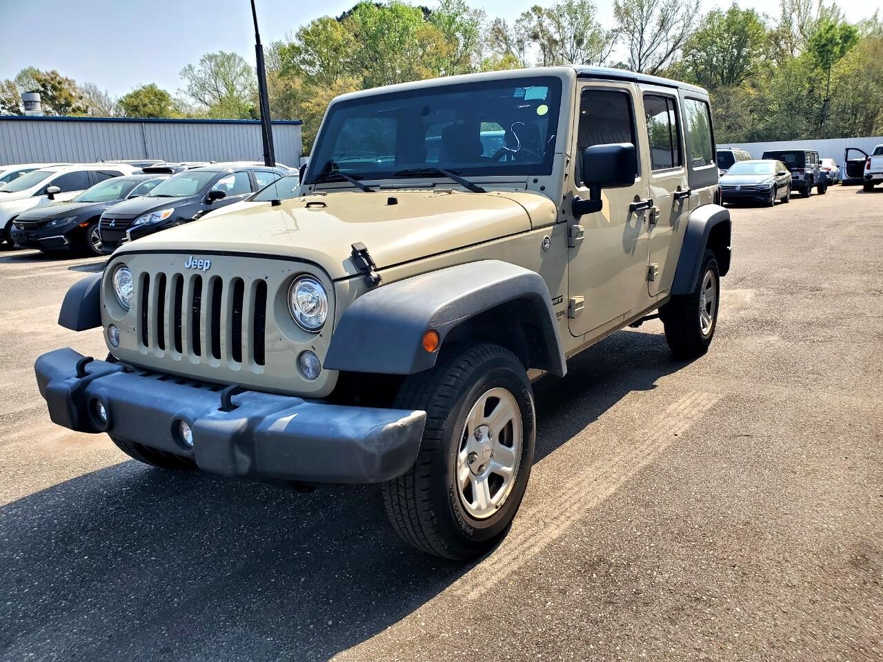 Jeep Wrangler JK Unlimited Sport 4WD 2018