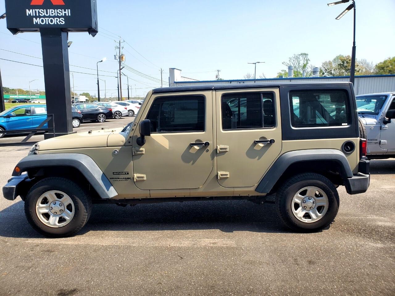Jeep Wrangler JK Unlimited Sport 4WD 2018