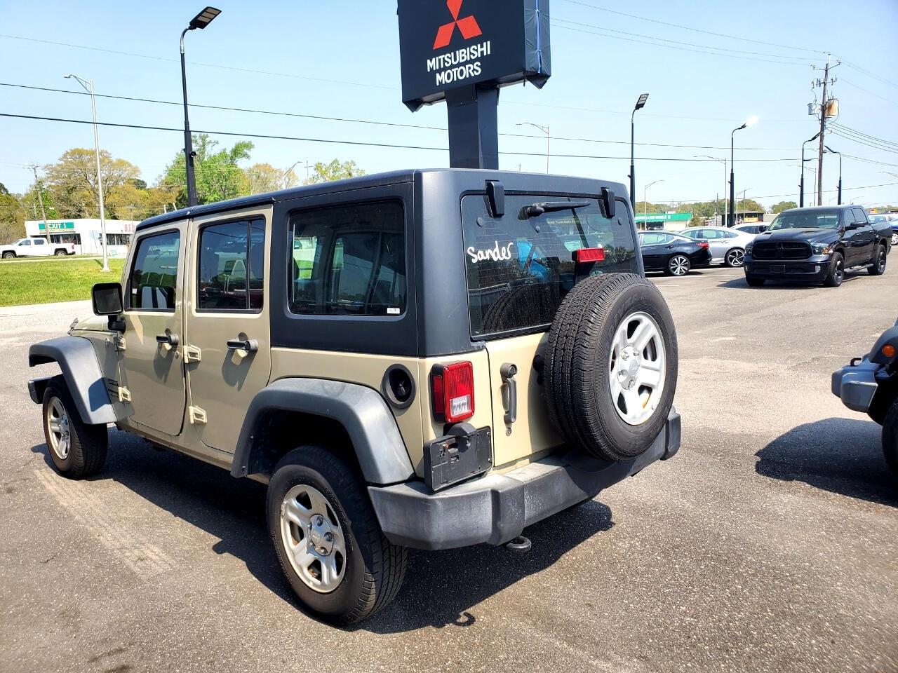 Jeep Wrangler JK Unlimited Sport 4WD 2018