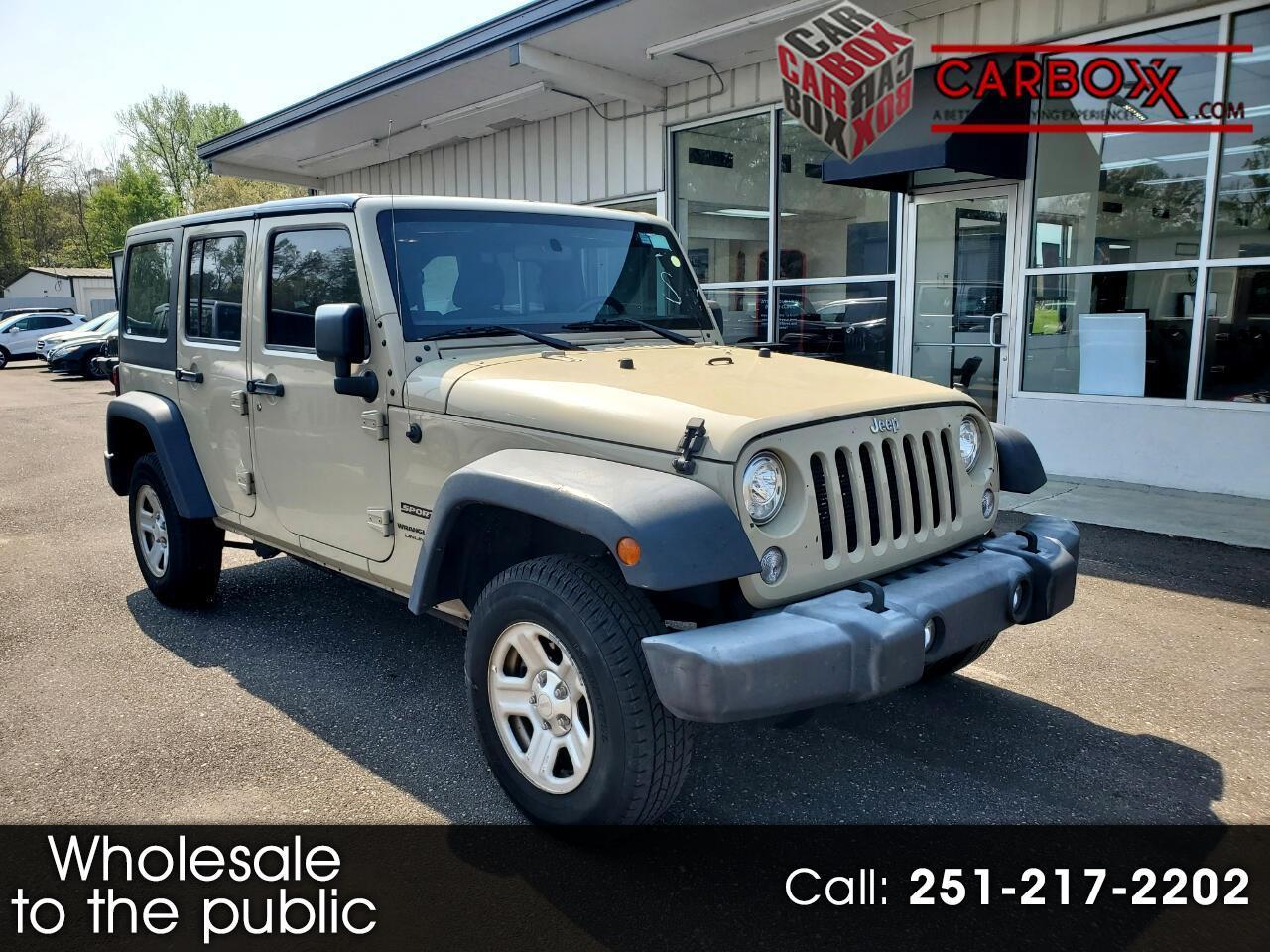 Jeep Wrangler JK Unlimited Sport 4WD 2018