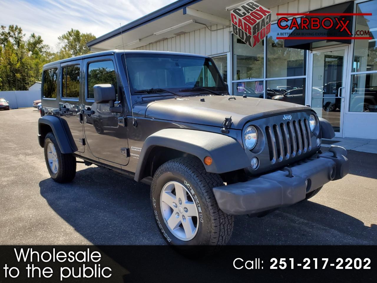 Jeep Wrangler JK Unlimited Sport 4WD 2018