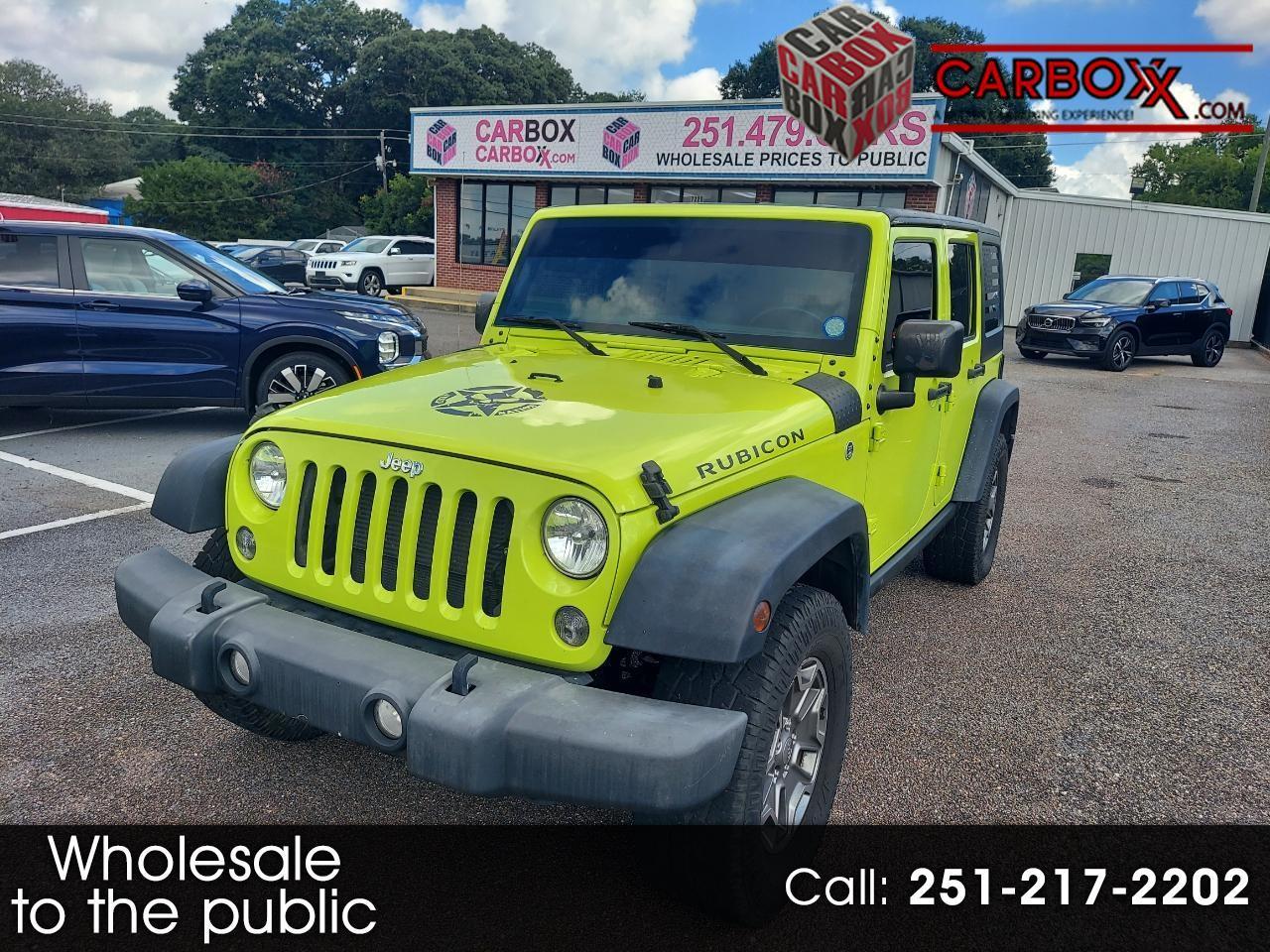 Jeep Wrangler Unlimited Rubicon 4WD 2016