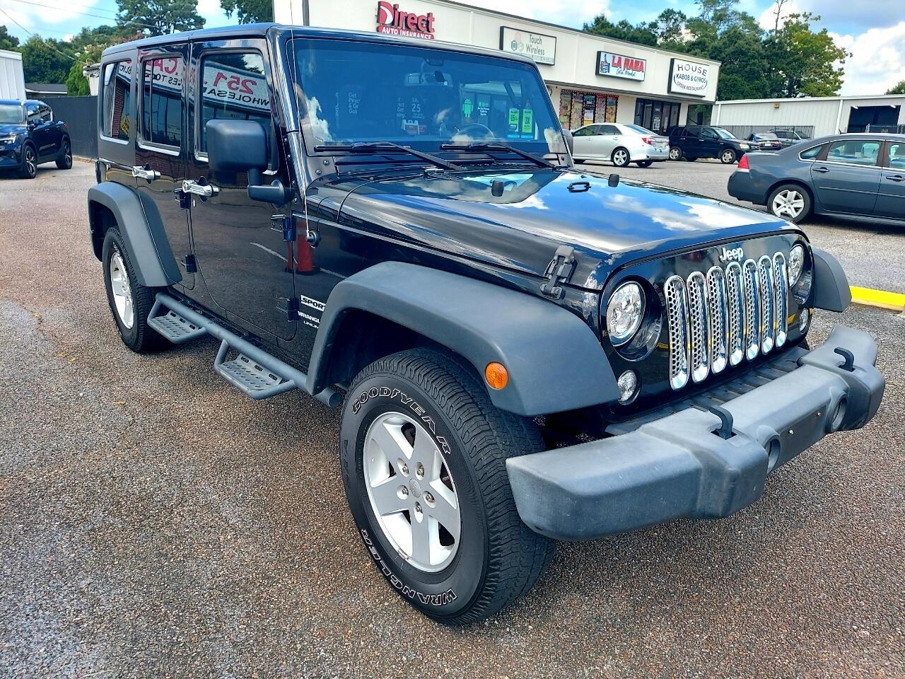 Jeep Wrangler JK Unlimited Sport 4WD 2018