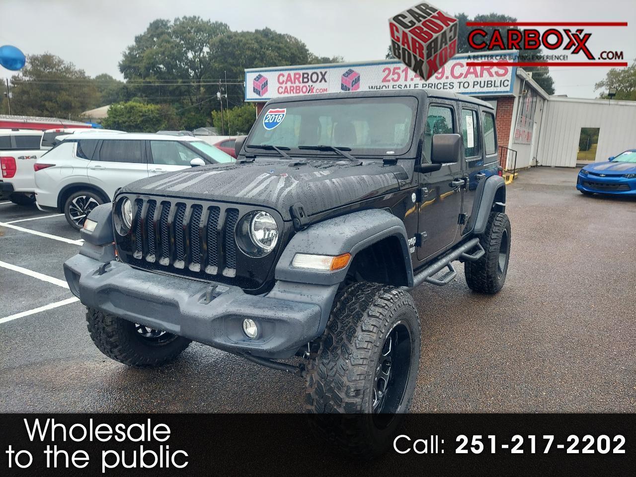 Jeep Wrangler Unlimited Sport 2018