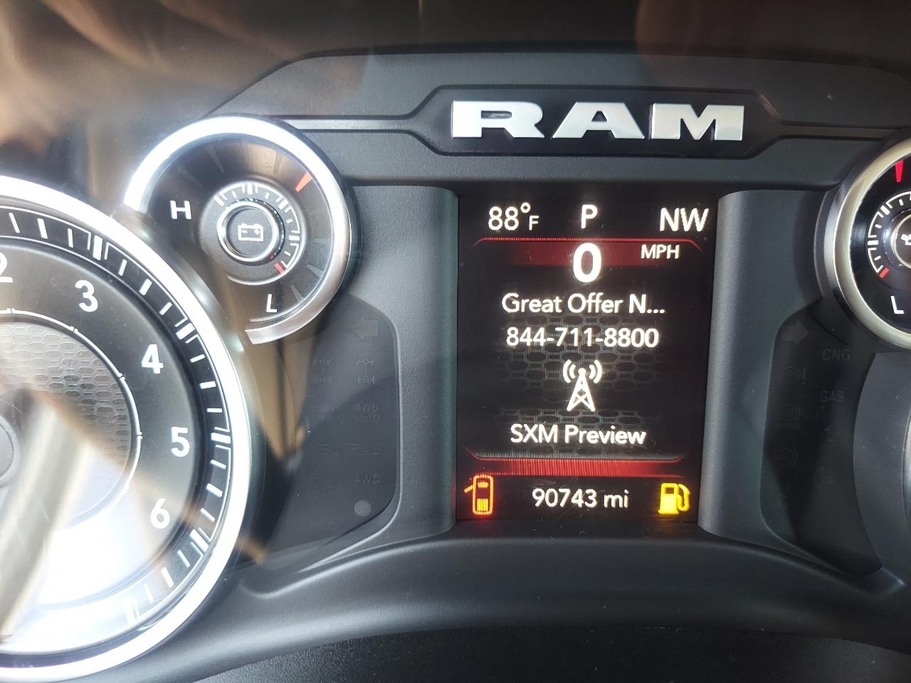 RAM 1500 Big Horn Crew Cab SWB 4WD 2019