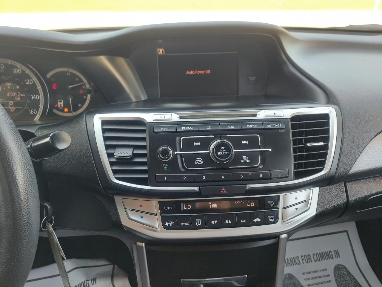 Honda Accord LX Sedan CVT 2013