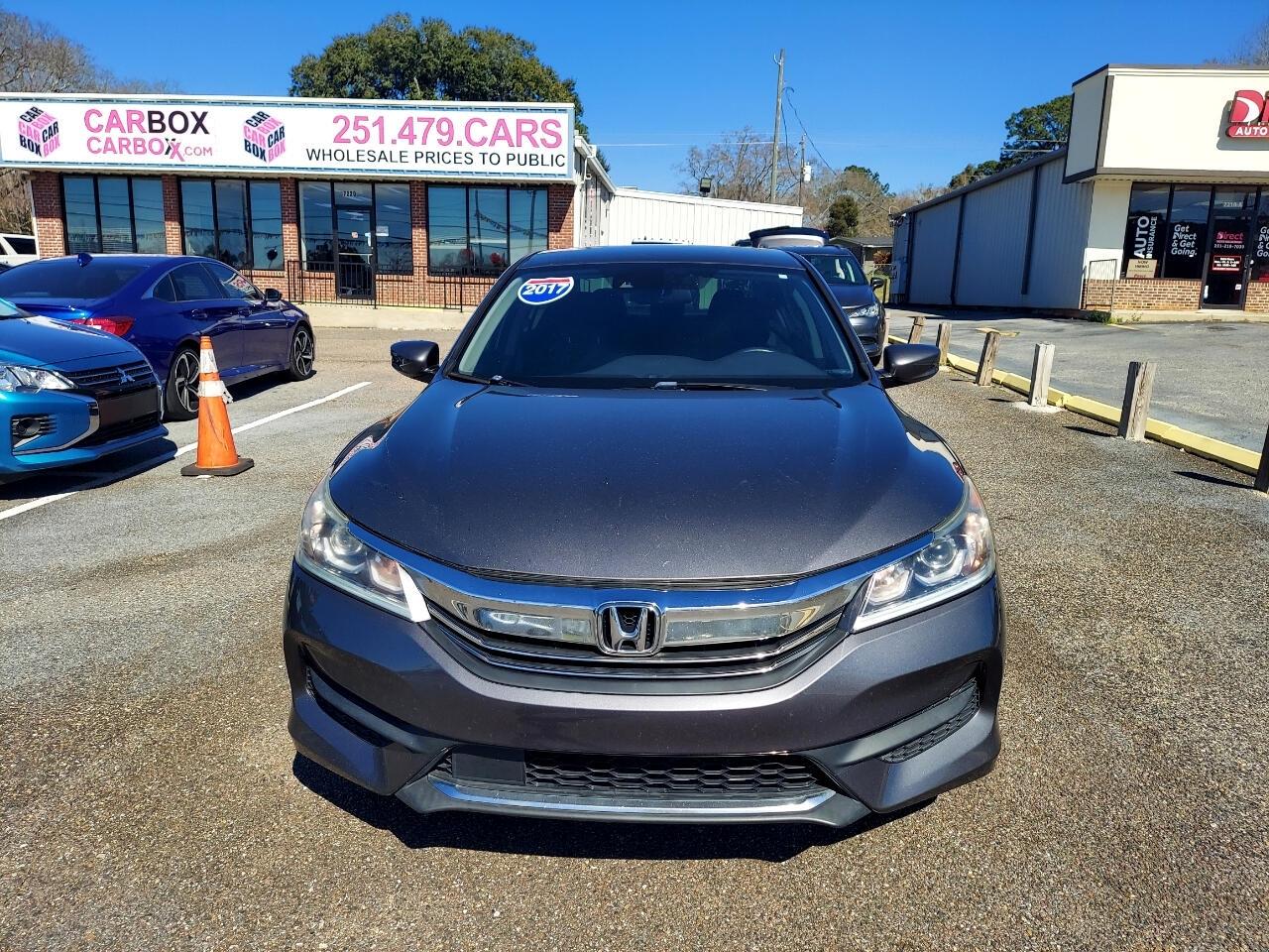 Honda Accord LX Sedan CVT w/ Honda Sensing 2017