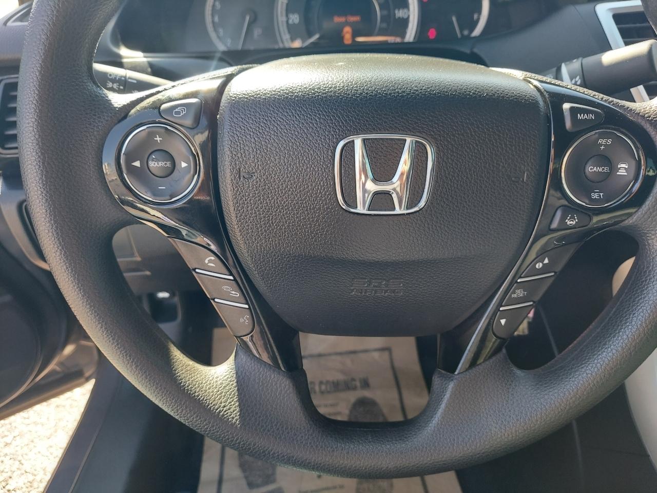 Honda Accord LX Sedan CVT w/ Honda Sensing 2017