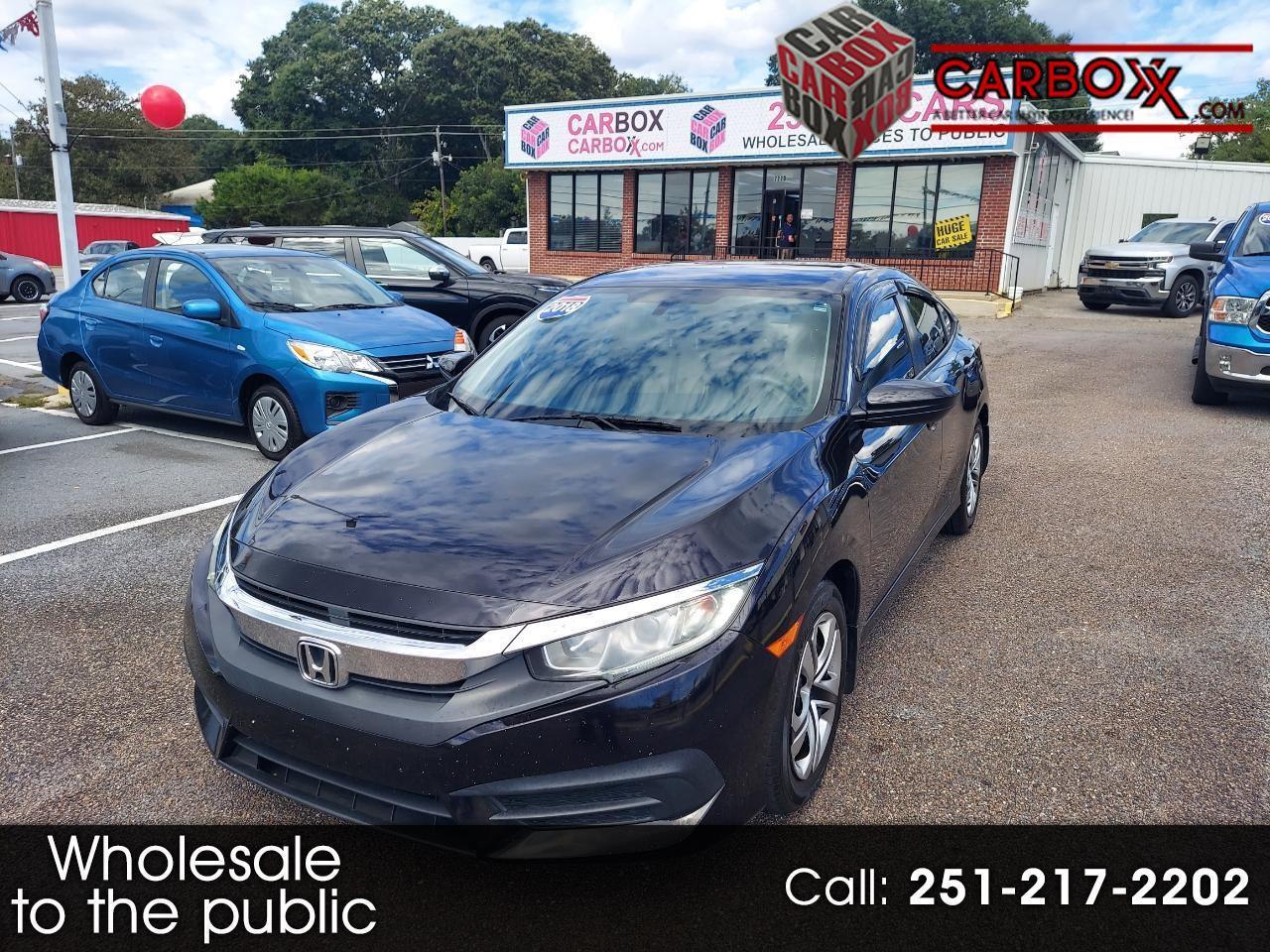 Honda Civic LX Sedan CVT 2018