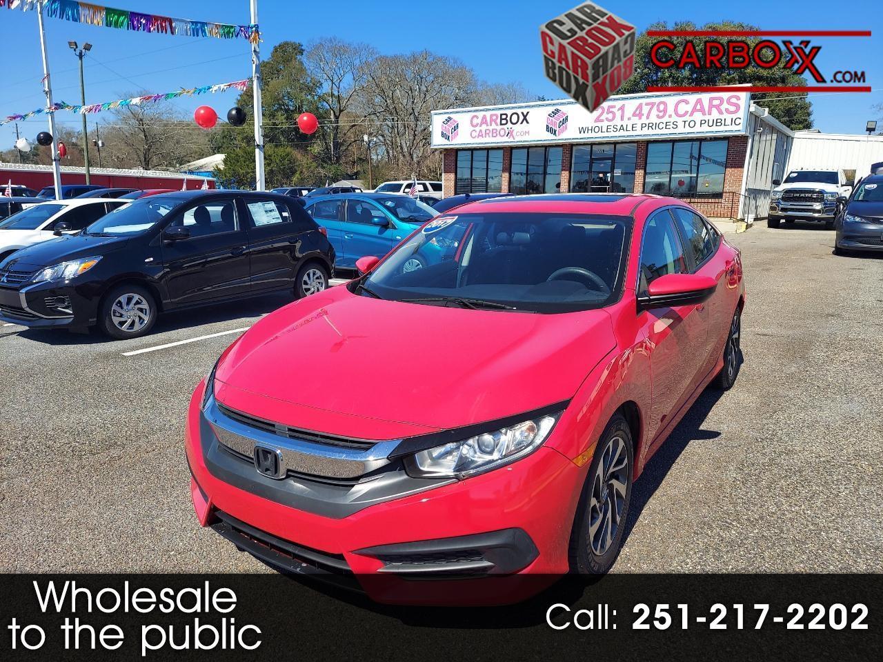 Honda Civic EX Sedan CVT 2017