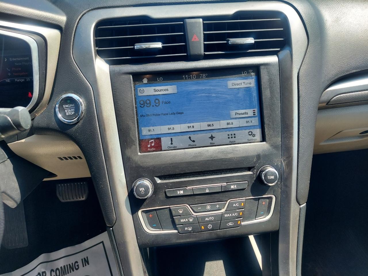 Ford Fusion Hybrid SE 2018