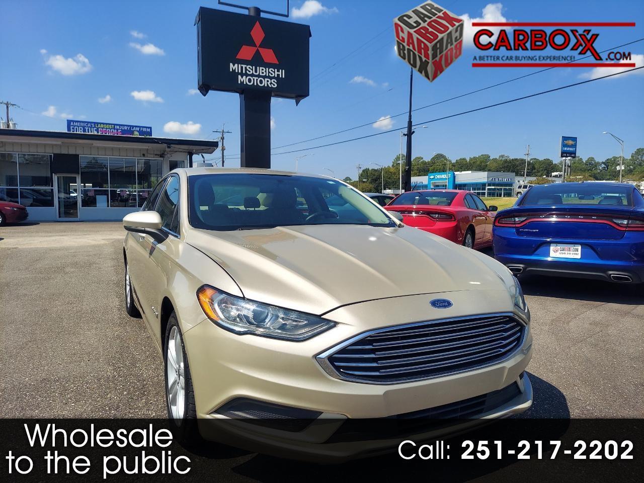 Ford Fusion Hybrid SE 2018