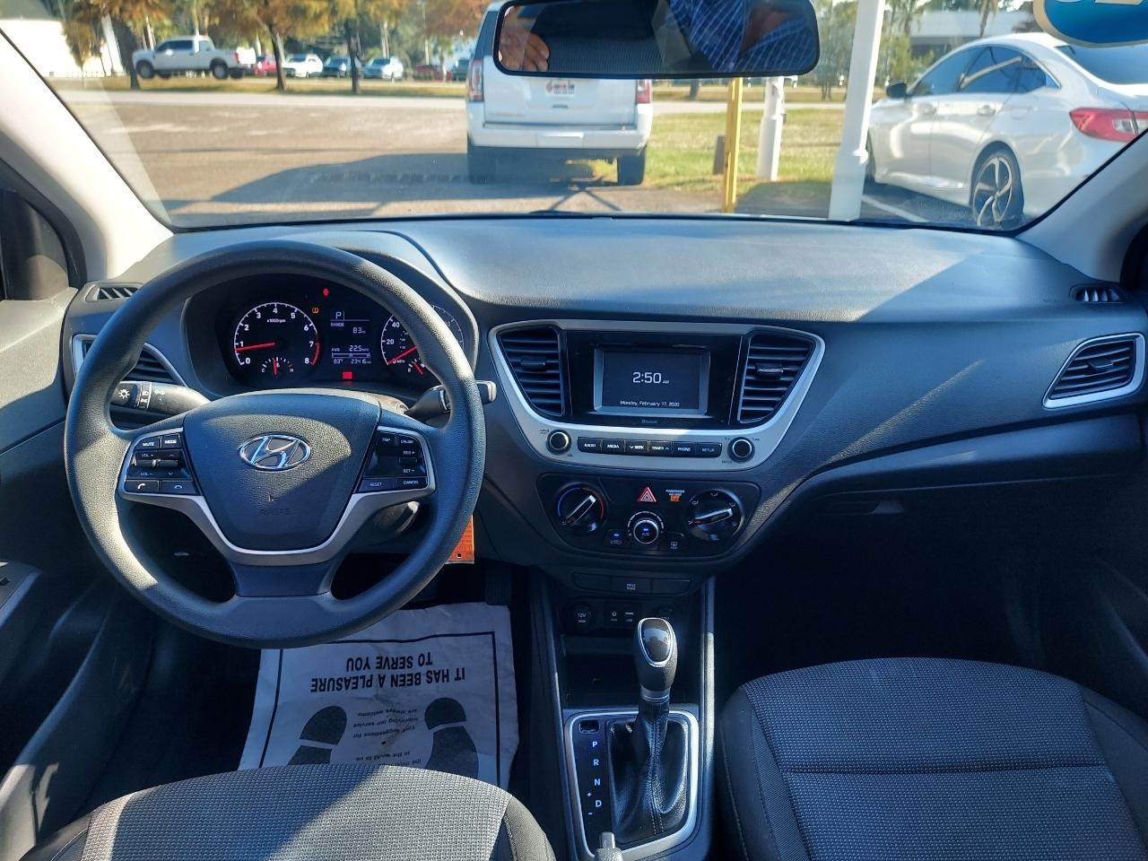 Hyundai Accent SE 4-Door 6A 2020