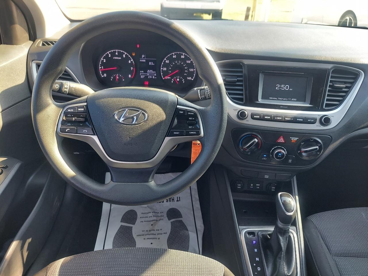 Hyundai Accent SE 4-Door 6A 2020