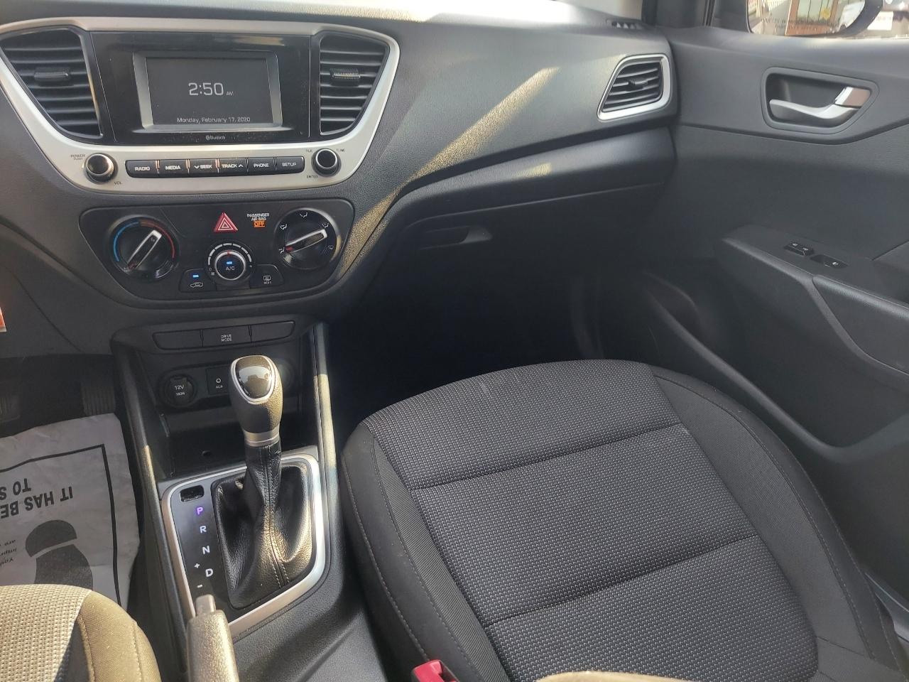Hyundai Accent SE 4-Door 6A 2020