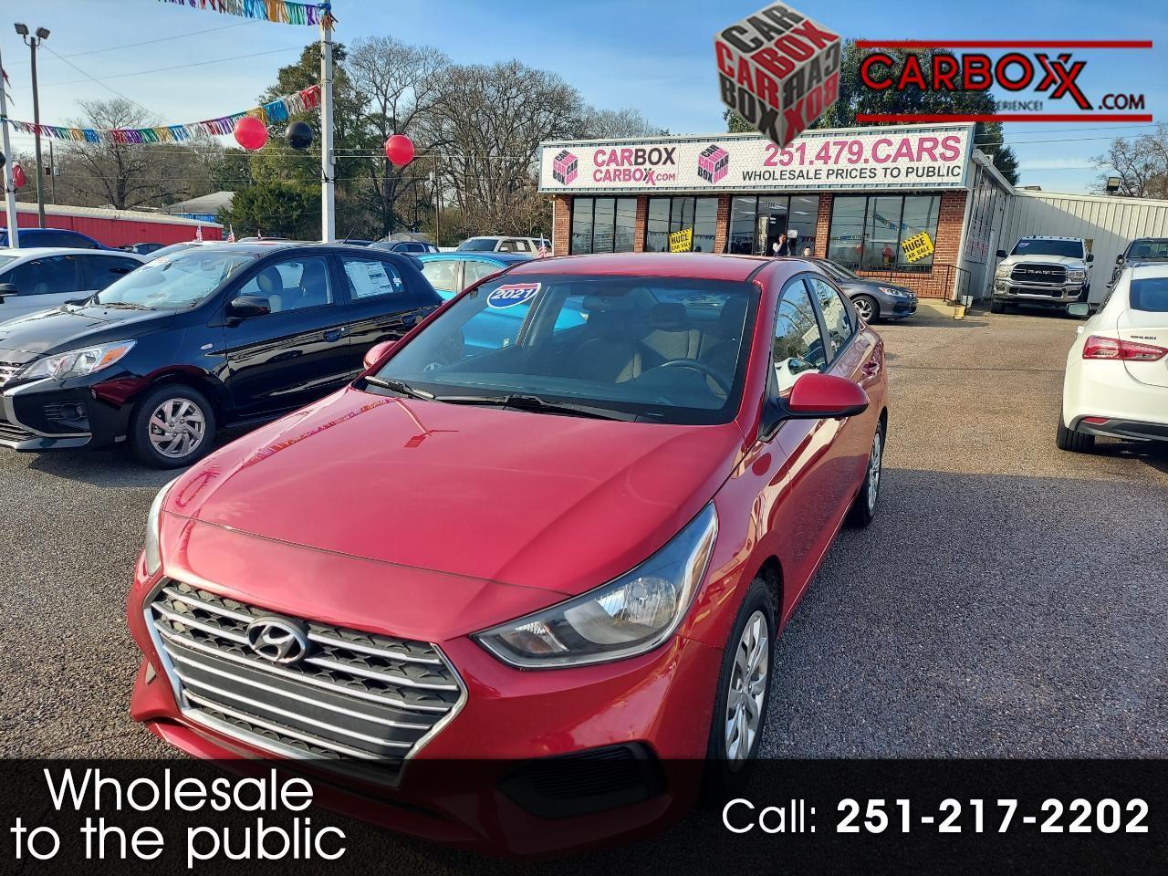 Hyundai Accent SE 4-Door 6A 2021