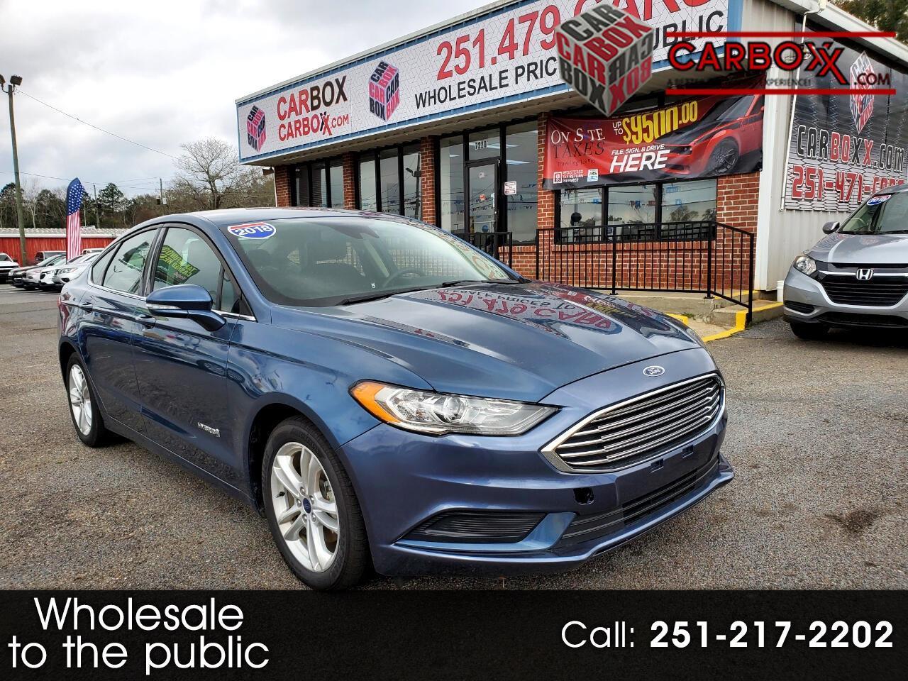 Ford Fusion Hybrid SE 2018
