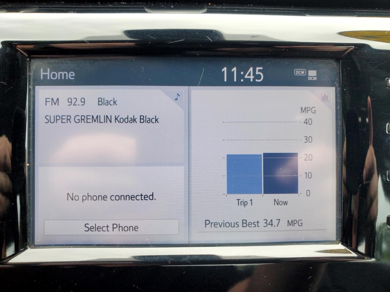 Toyota Camry XLE 2019