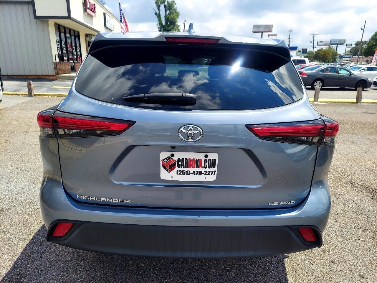 Toyota Highlander LE AWD V6 2020