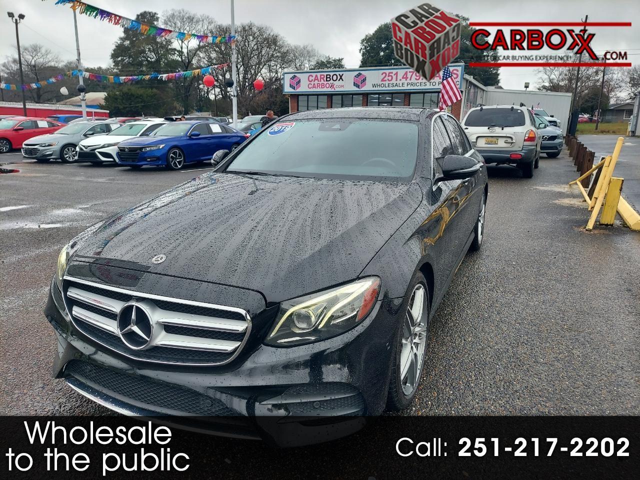 Mercedes-Benz E-Class E300 Luxury Sedan 2019