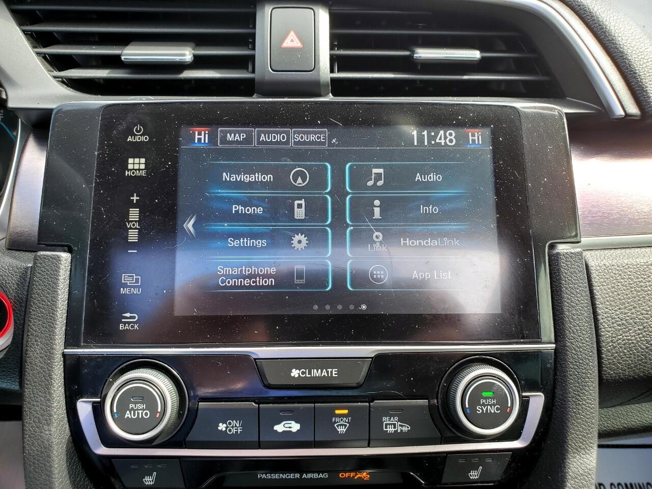 Honda Civic Touring Sedan CVT 2018