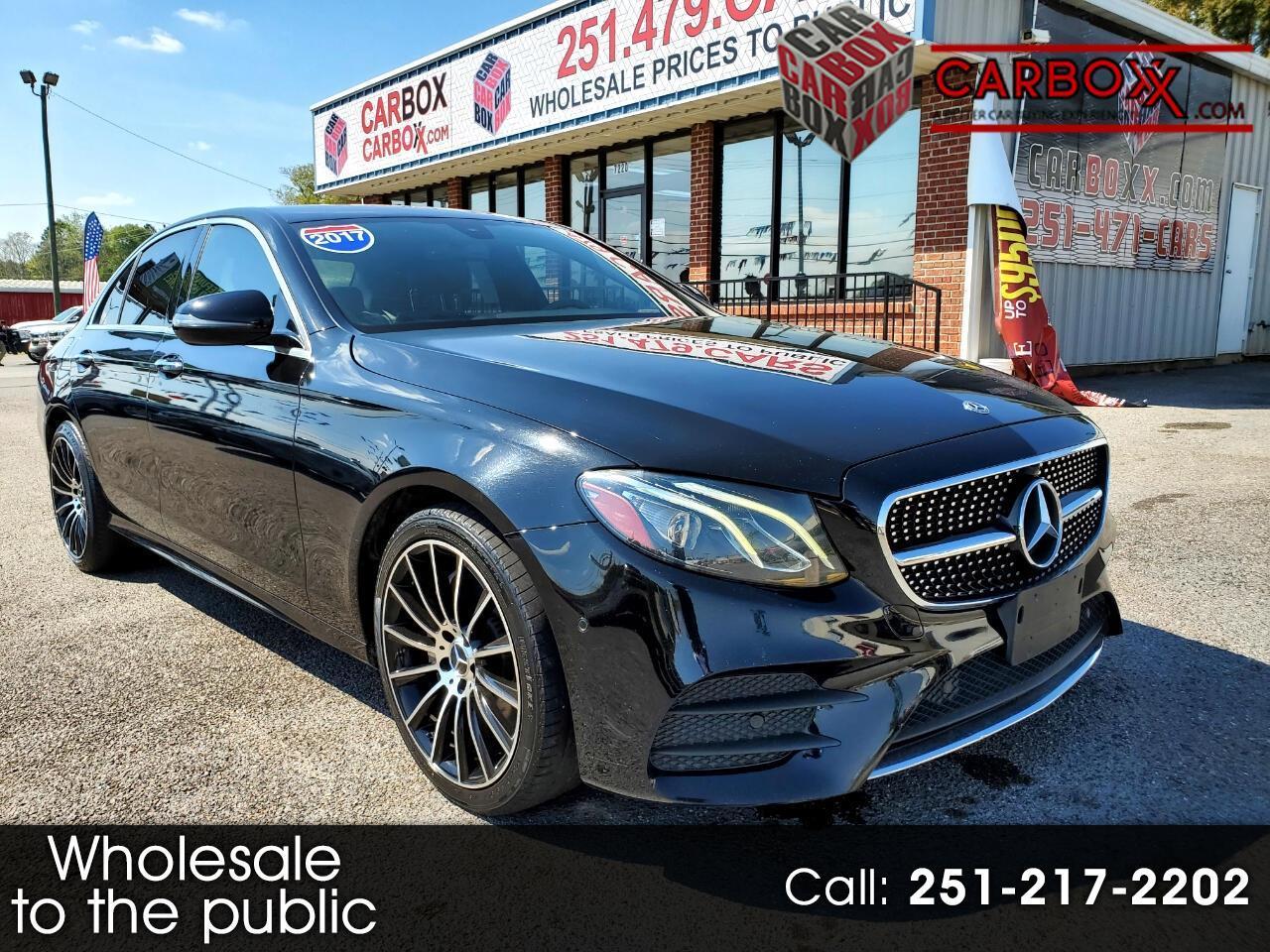 Mercedes-Benz E-Class E300 Luxury 4MATIC Sedan 2017