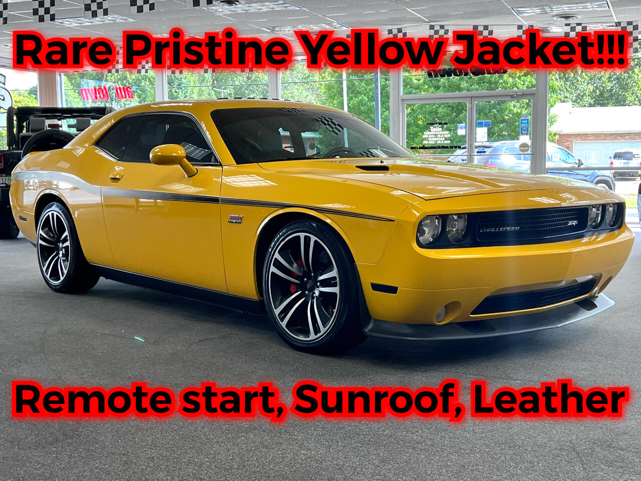 Dodge Challenger 2dr Cpe Yellow Jacket 2012