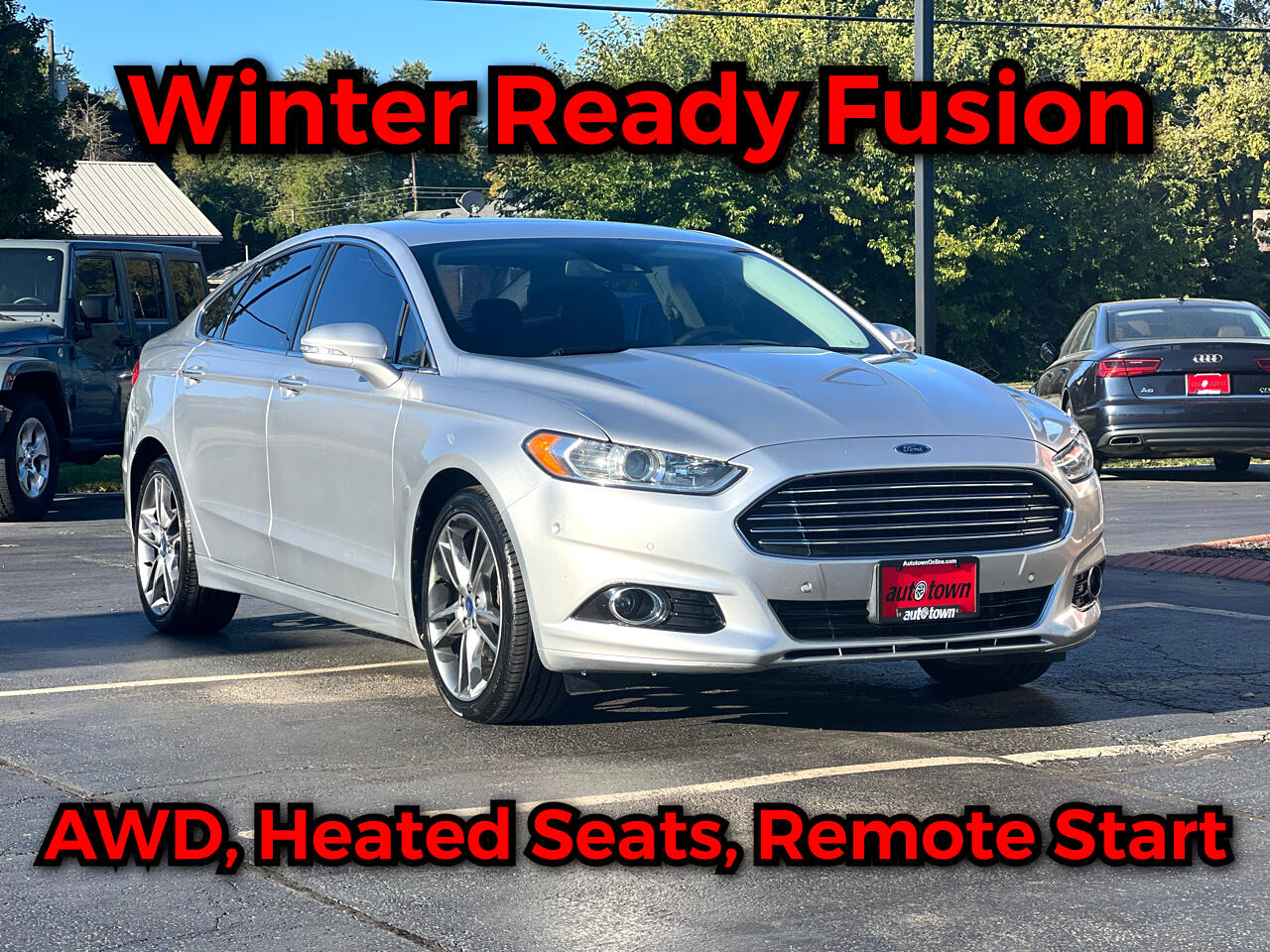 Ford Fusion 4dr Sdn Titanium AWD 2014