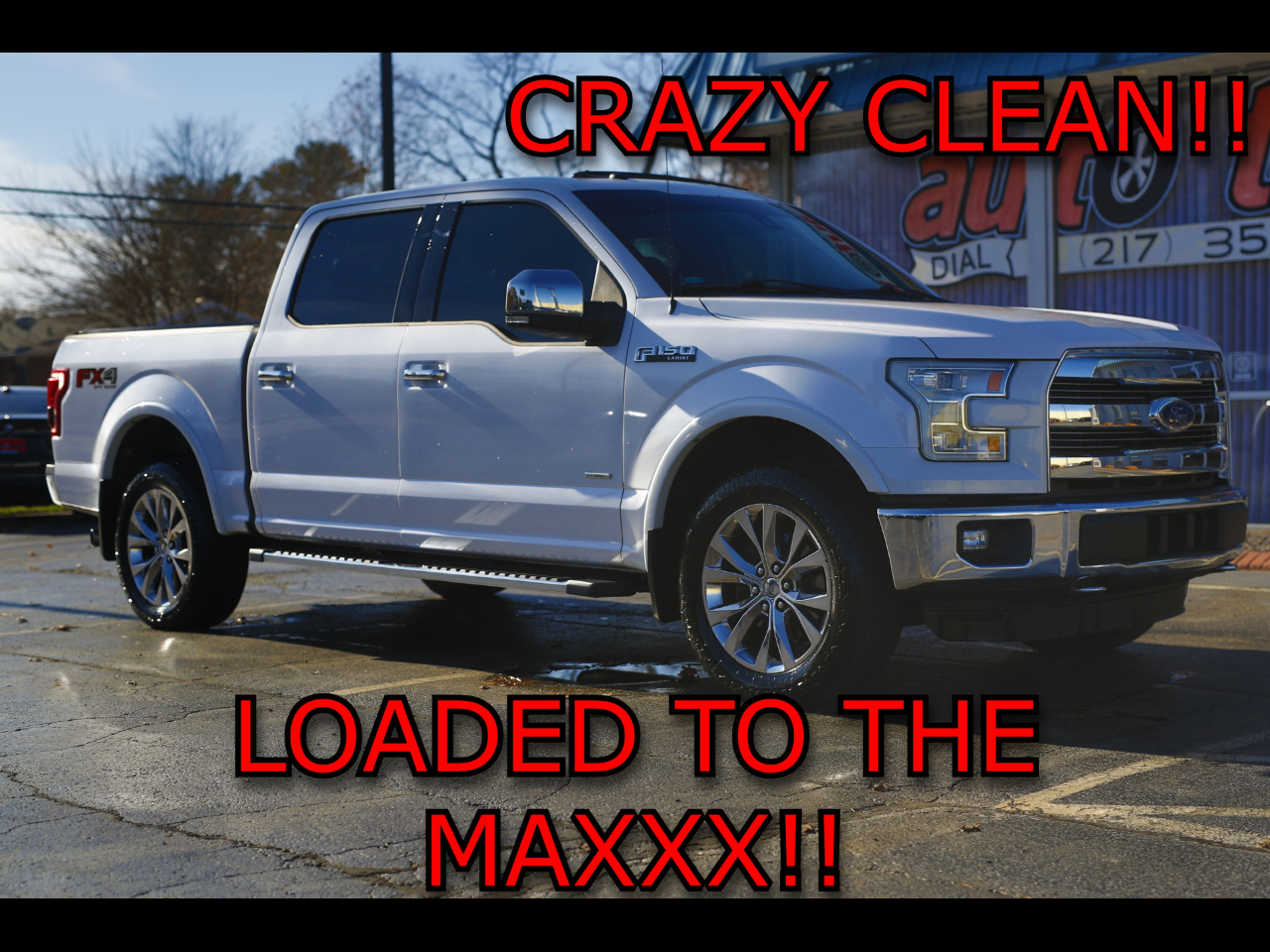 2016 Ford F-150 4WD SuperCrew 145" Lariat