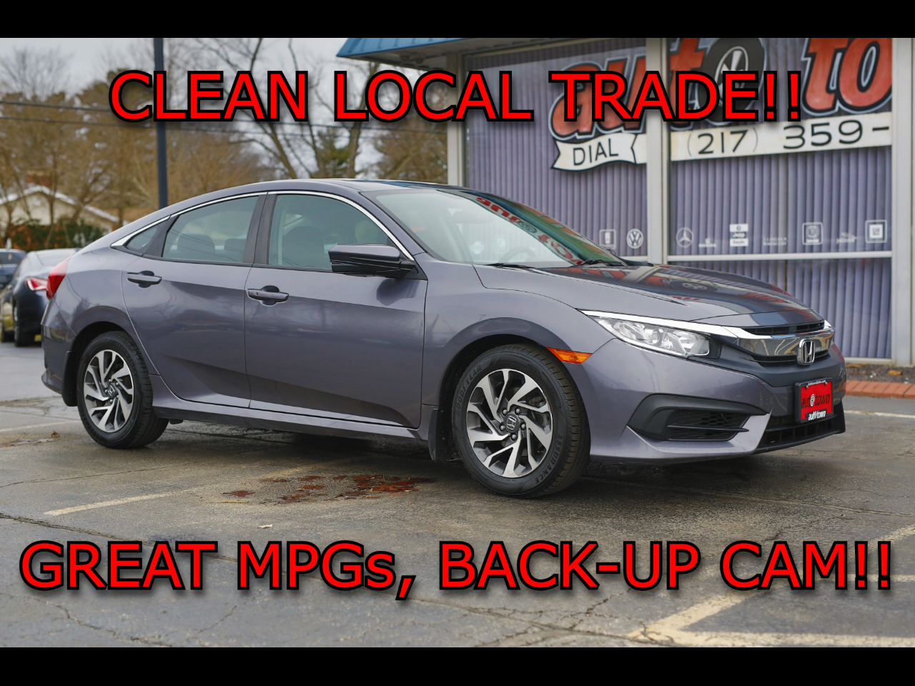 Honda Civic Sedan EX CVT 2017